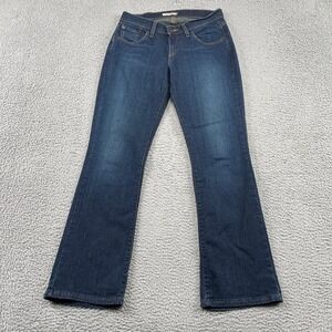 Levi's 529 Jeans Womens 8 Medium Blue Curvy Bootcut Stretch Denim Casual